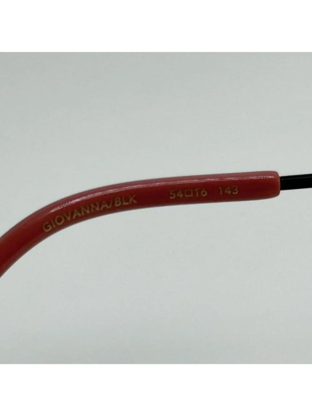 Red Rose Giovanna Black Eyeglasses Eye Glasses Frames Japan 54-16-143